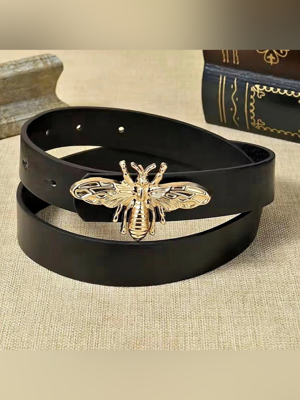 New  Buckle Black Belt